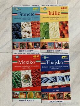 Predám gastronomické DVD Planet food