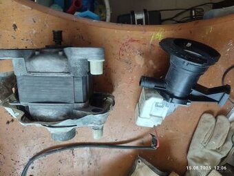 Motor a čerpadlo pracka