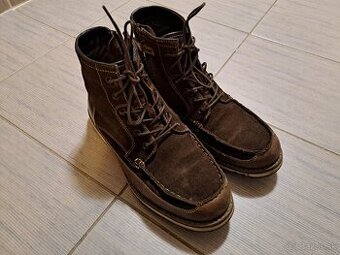 Kožené chlapčenské topánky č 7