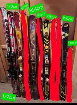 Predam lyze s viazanim za 49 - 59 € Snowboard s viazanim -49