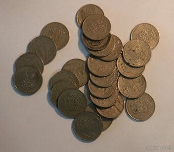 Mince - 1 Kčs (34 ks)