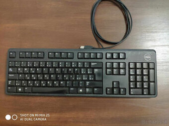 Predám drôtovú USB klávesnicu dell keyboard kb212-b
