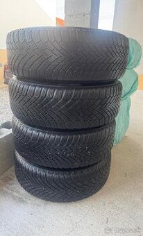 205/55 R16 Zimné pneumatiky Continental+disky a puklice