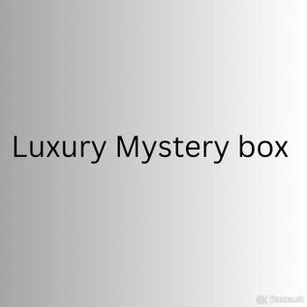 Mystery box luxusných dizajnérskych produktov