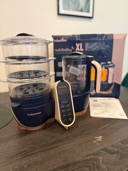 Parný hrniec a mixér BABYMOOV Nutribaby+XL  5in1