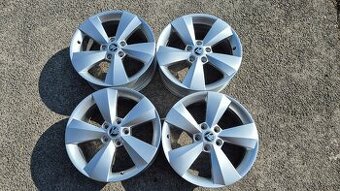 Elektróny originál Škoda 5x112r17, ako nové, snímače tlaku