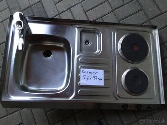 Kuchynsky drez + dvojplatnička