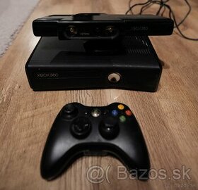 Predám konzolu XBOX 360 s Kinect a jedným originál ovládačom