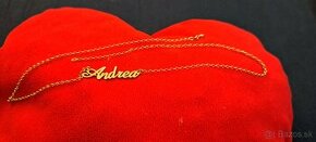 Predám náhrdelník s menom Andrea - 1