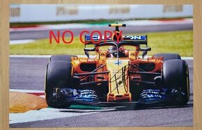 Stoffel Vandoorn F1 McLaren foto 20x30 originální autogram