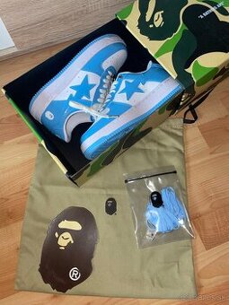Bape Sta Patent Blue/White - 1