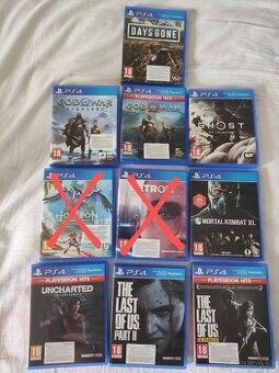 Predám PS4 hry,kompatibilné aj na PS5.