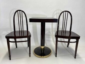 Párové stoličky no.637 Josef Hoffmann vyrobené firmou Thonet