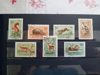 Poštové známky č.876 - Maďarsko - fauna