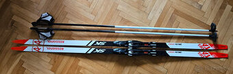 Set bežky + lyžiarky + palice Rossignol