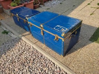 2 americké lodné kufre