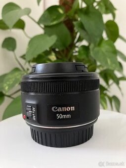 Objektív Canon EF 50 mm f/1.8 STM čierny