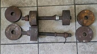 Predám "fitness smeti" (činky+závažie)