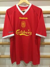 Liverpool FC 2001-2003 reebok (home) dres, veľ. XL (46/48) - 1