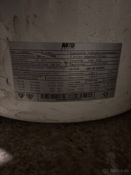 Bojler plynový 120l Q9 GORS