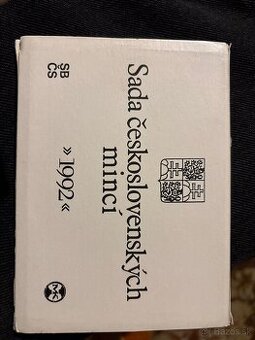 Sada československých mincí (1992)