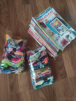 Mulinky na vyšívanie a časopisy - 1