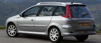 Rozpredám na diely Peugeot 206 SW 1.4 HDI.