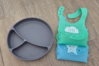 Detský silikónový riad