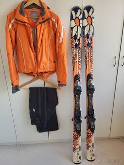Lyžiarska bunda, nohavice, lyže - 1