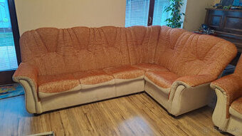 Rohová sedacia súprava + kreslo