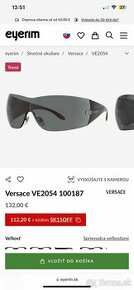 Versace Unisex okuliare ORIGINAL / 1-2 krát bol noseny