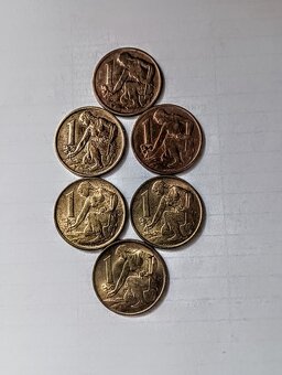 ČESKOSLOVENSKA REPUBLIKA 1960-1990 LOT 1KČS.