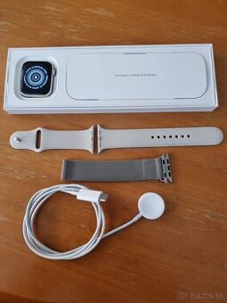 Apple Watch SE 44 Starlight AI. M/L