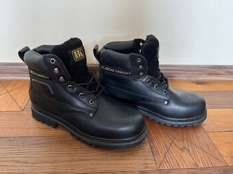 Workshoes-vysoké kožené topánky 44