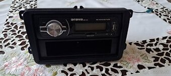 Autorádio orava cd usb sd karta + rámček fabia 2
