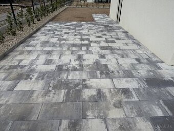 Zámková dlažba - platne