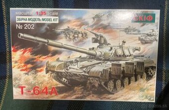 Plastový model Tank T-64A