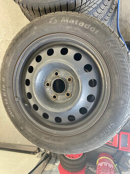 Zimne plechy 5x114,3 r16 so zimnymi pneu Matador 205/55 r16