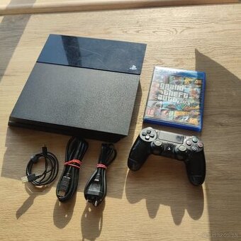 Sony PlayStation 4 – 500 GB (FW 9.00) + GTA V