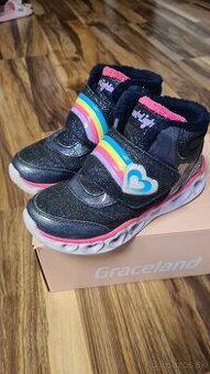 Dievčenské teplejšie tenisky Skechers, veľ. 33,5