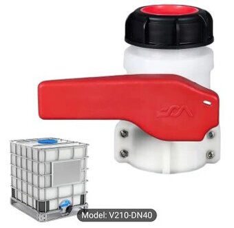 ventil na IBC nádrž 62 mm