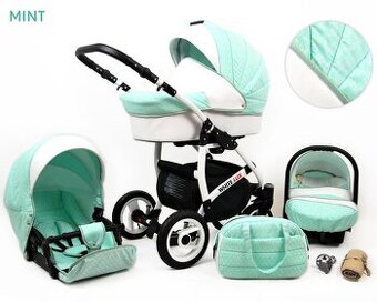 Detský kočík Rafpol White Lux 2024