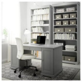 Ikea Liatorp písací stol biely - 1