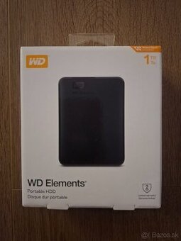 Externy disk WD Elements