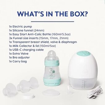 MAM Elektrický odsávač mlieka NOVÉ