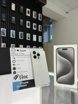  iPhone 15 Pro 128 GB - ZÁRUKA 1 ROK