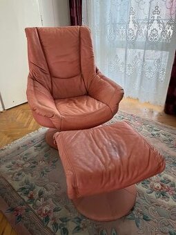 Talianske kožené kreslo