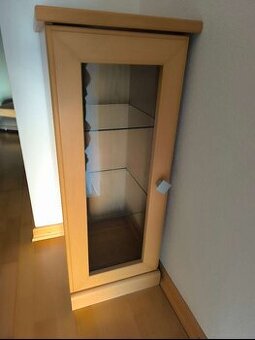 Skrinka - dvere zo sklom