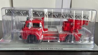 Csepel D-710 Hasiči 1/43 DeaGostini Kultovní náklaďáky
