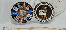 Závesné taniere Pozdišovská keramika